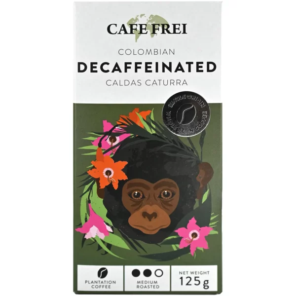 Bezkofeínová káva z Kolumbie – Caldas Caturra 125g