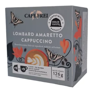 Lombard Amaretto Cappuccino - 9 x 14g