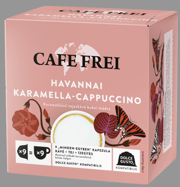 Havana - karamelové cappuccino , 9 x 14g